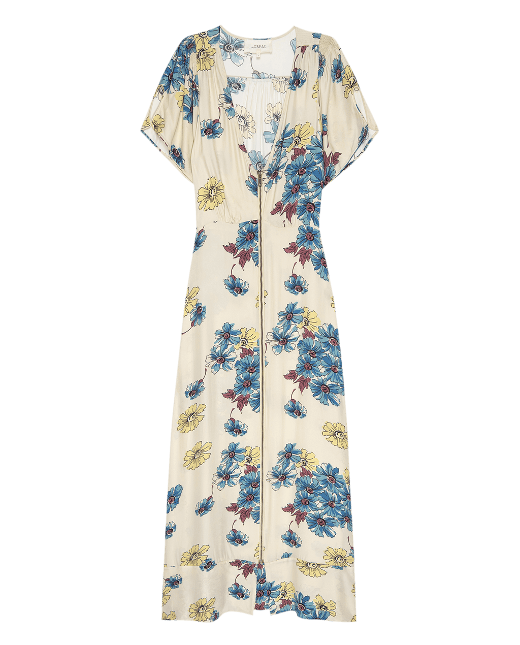 The Laurel Dress. -- Sungold Floral