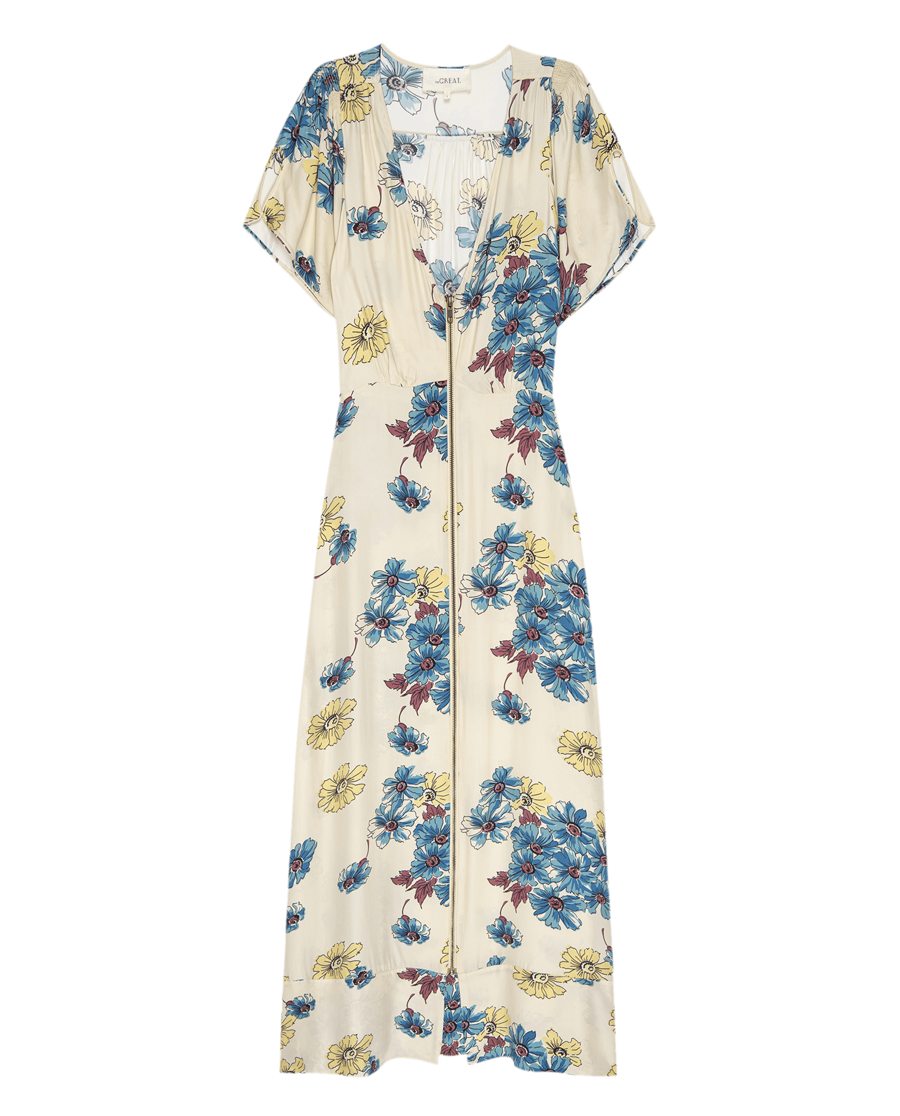 The Laurel Dress. -- Sungold Floral