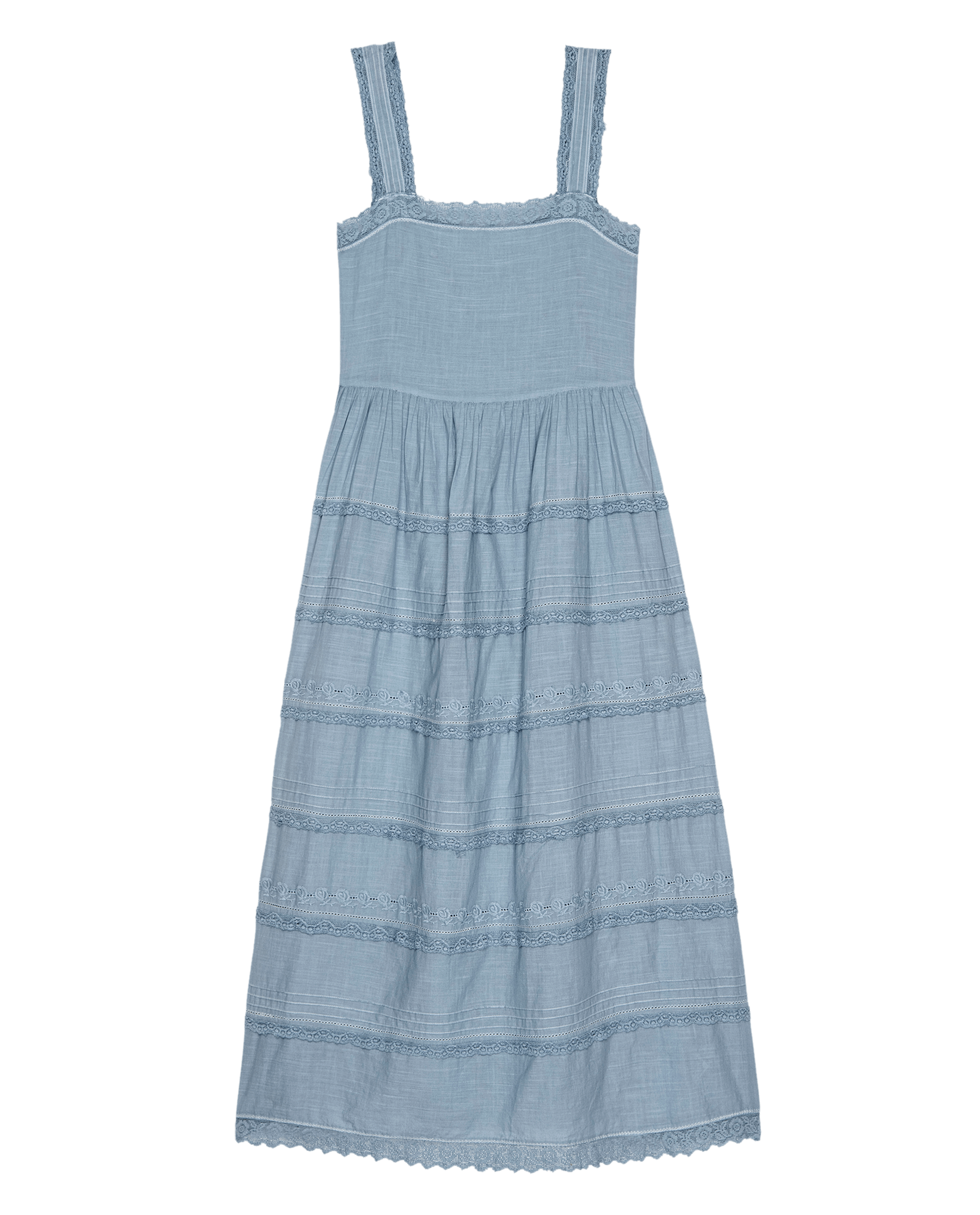 The Reverie Dress. -- Pale Blue