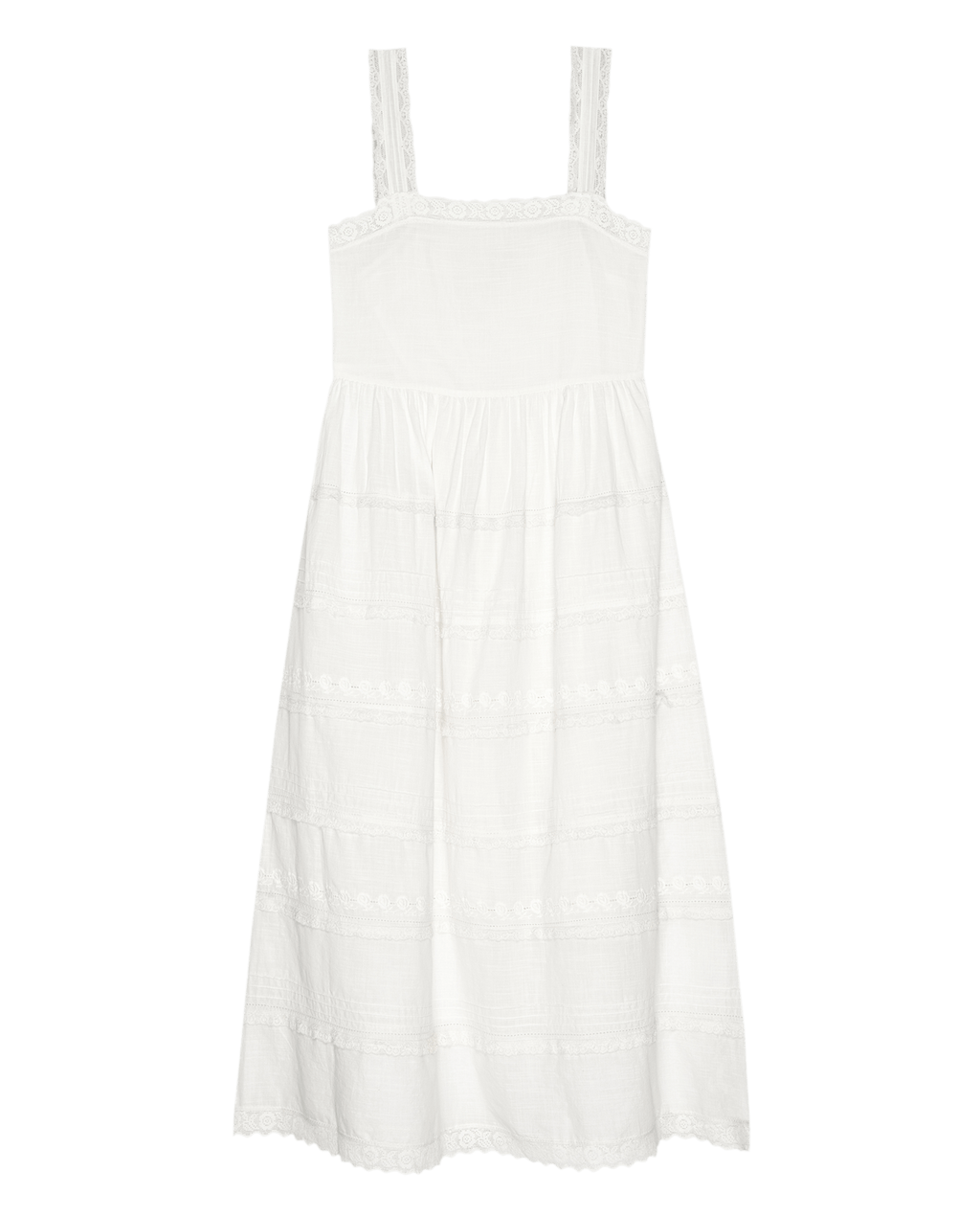 The Reverie Dress. -- White