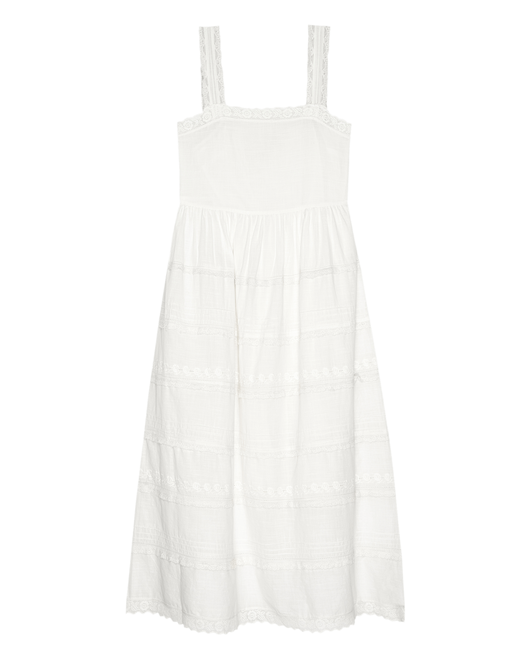 The Reverie Dress. -- White