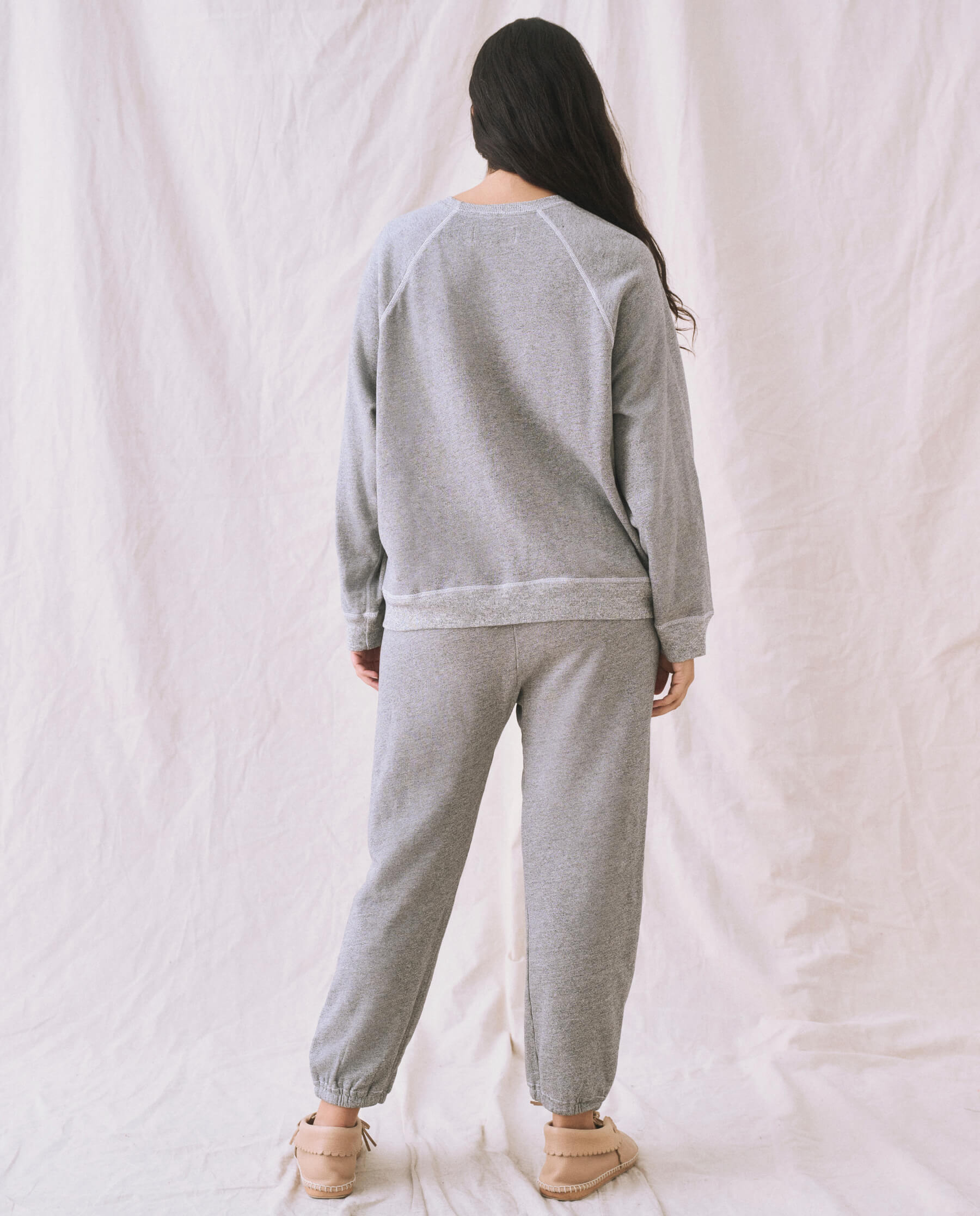 The Slouch Sweatshirt. Solid -- Varsity Grey