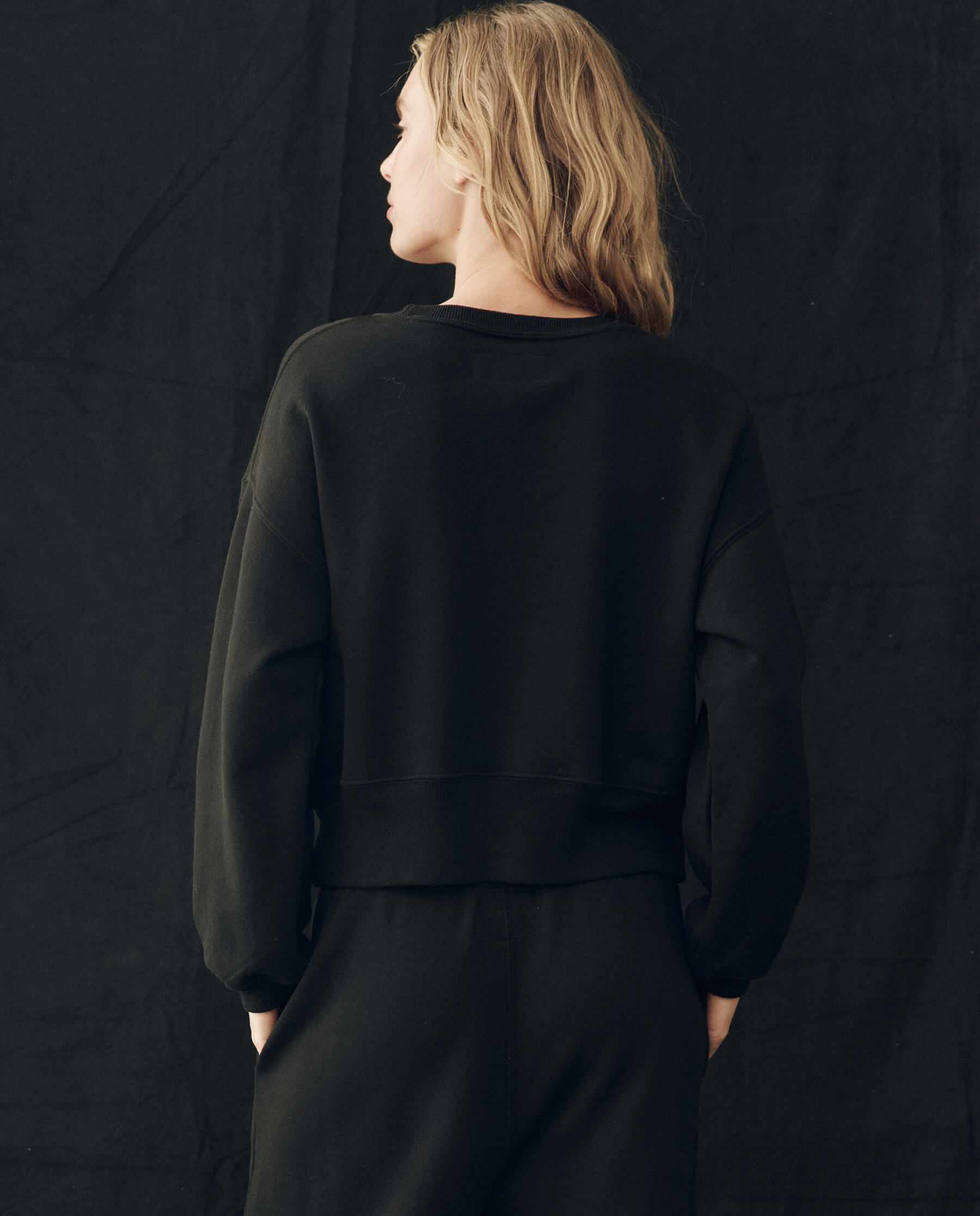 The League Sweatshirt. -- True Black