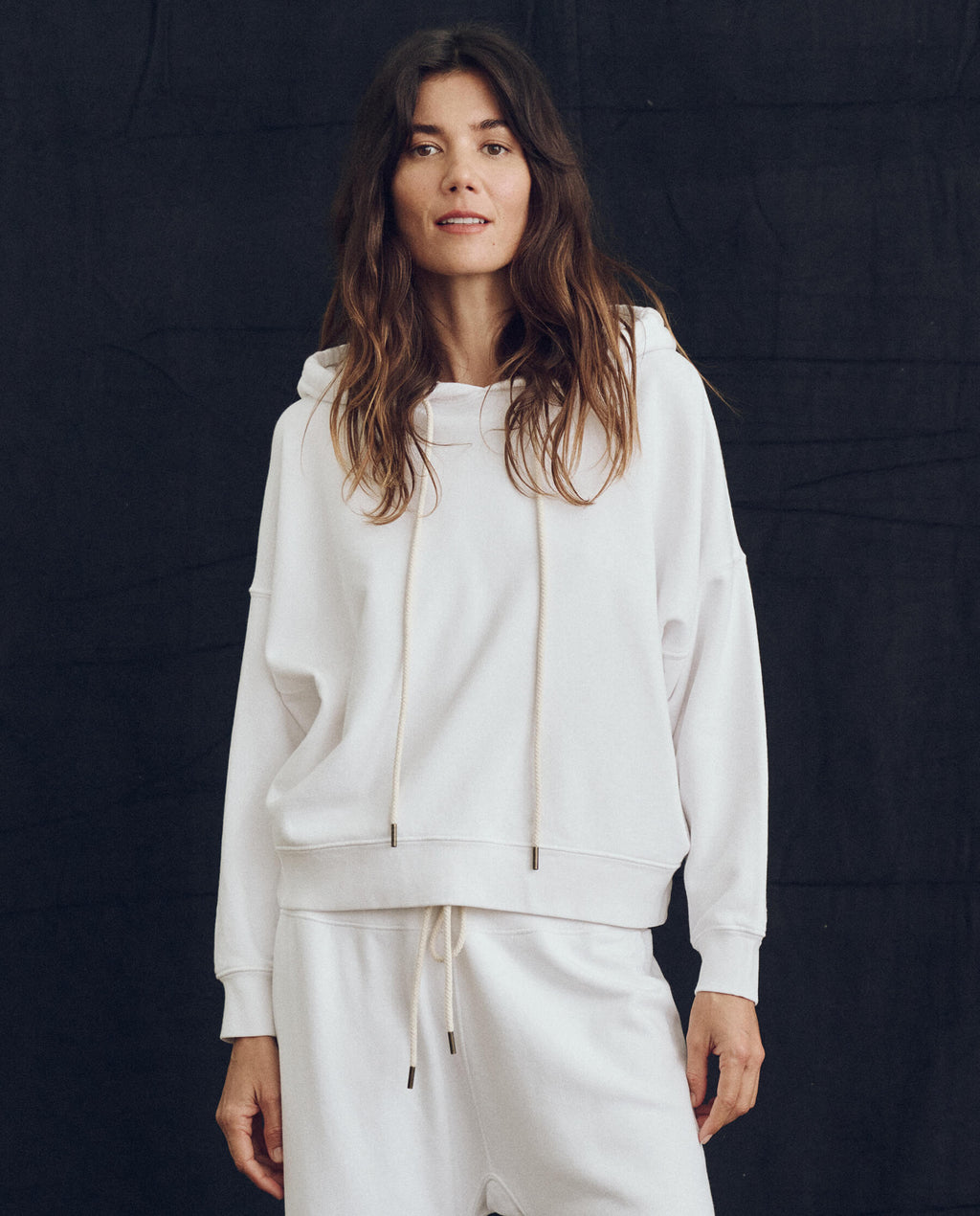 The Teammate Hoodie. Solid -- True White