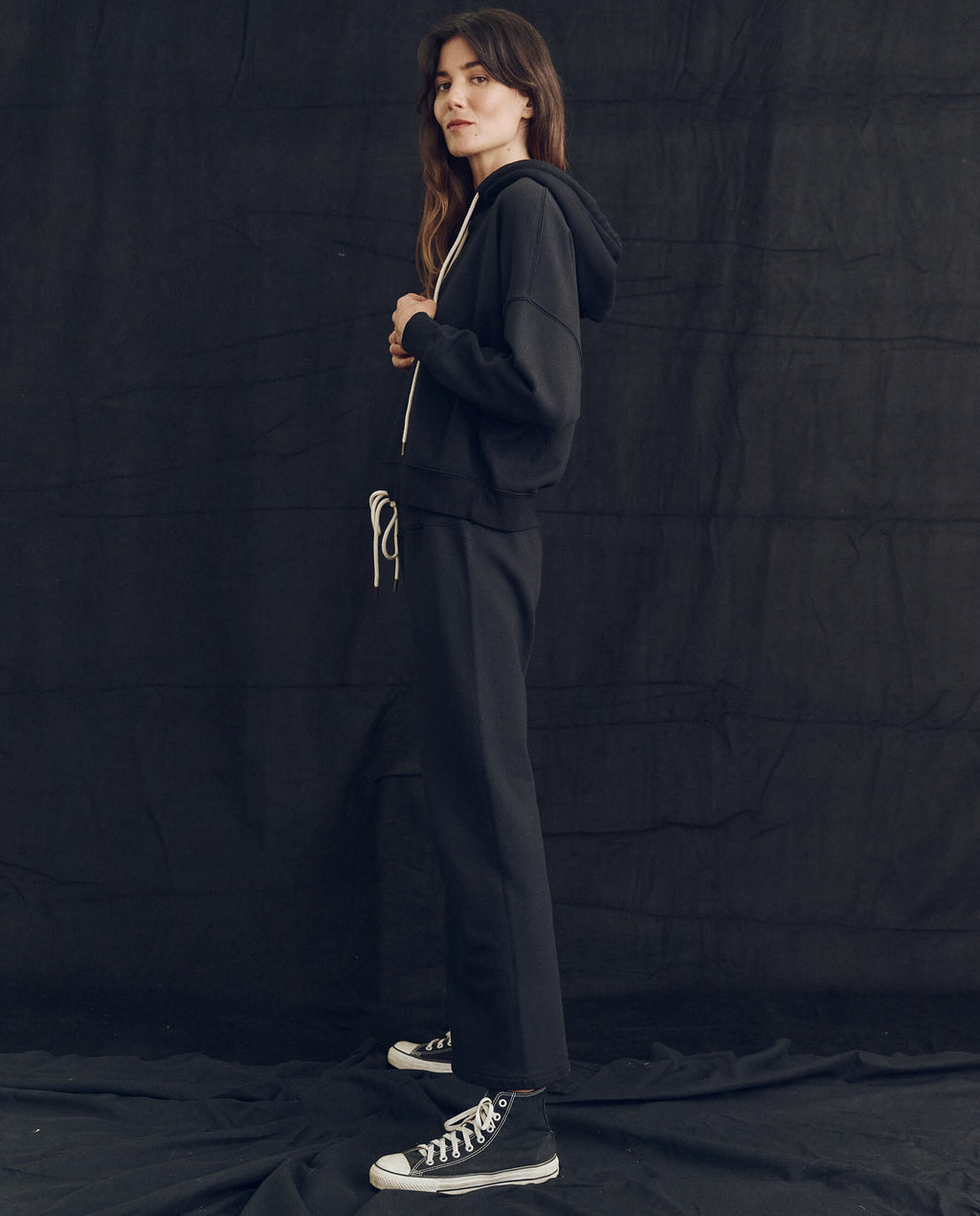The Teammate Hoodie. Solid -- Almost Black