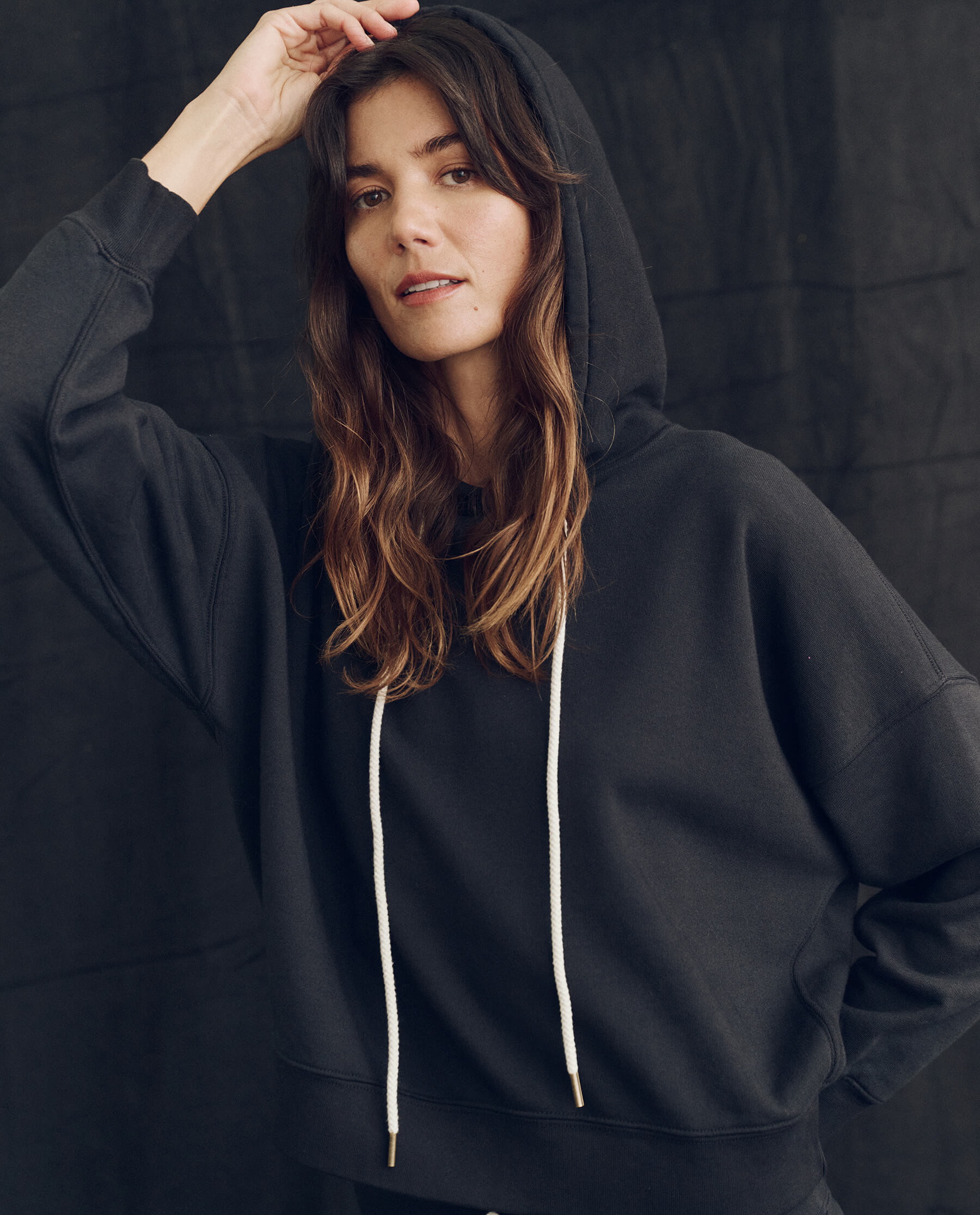 The Teammate Hoodie. Solid -- Almost Black