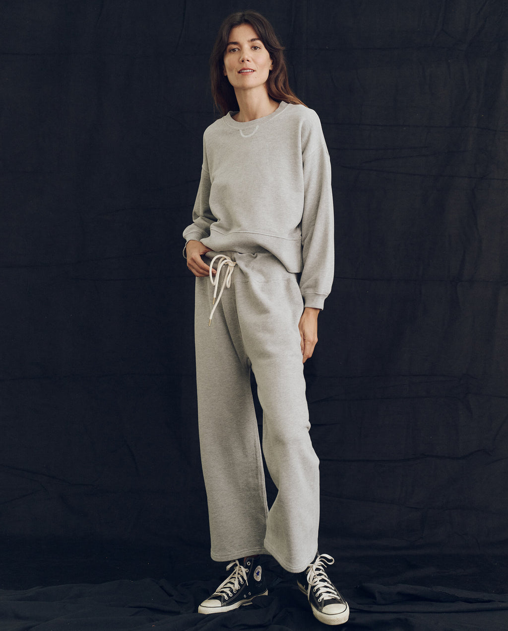 The League Sweatshirt. -- Lofty Heather Grey
