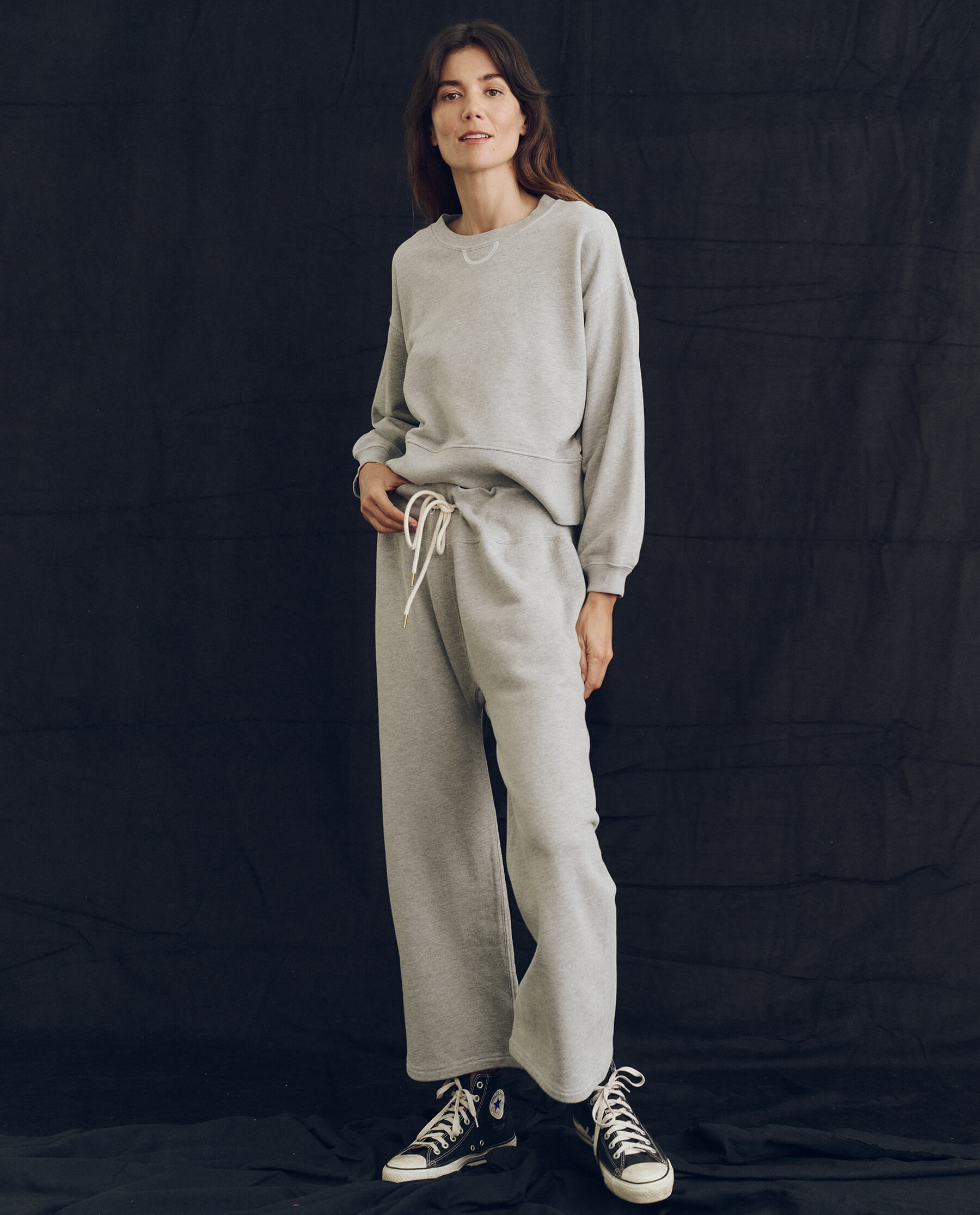 The League Sweatshirt. -- Lofty Heather Grey