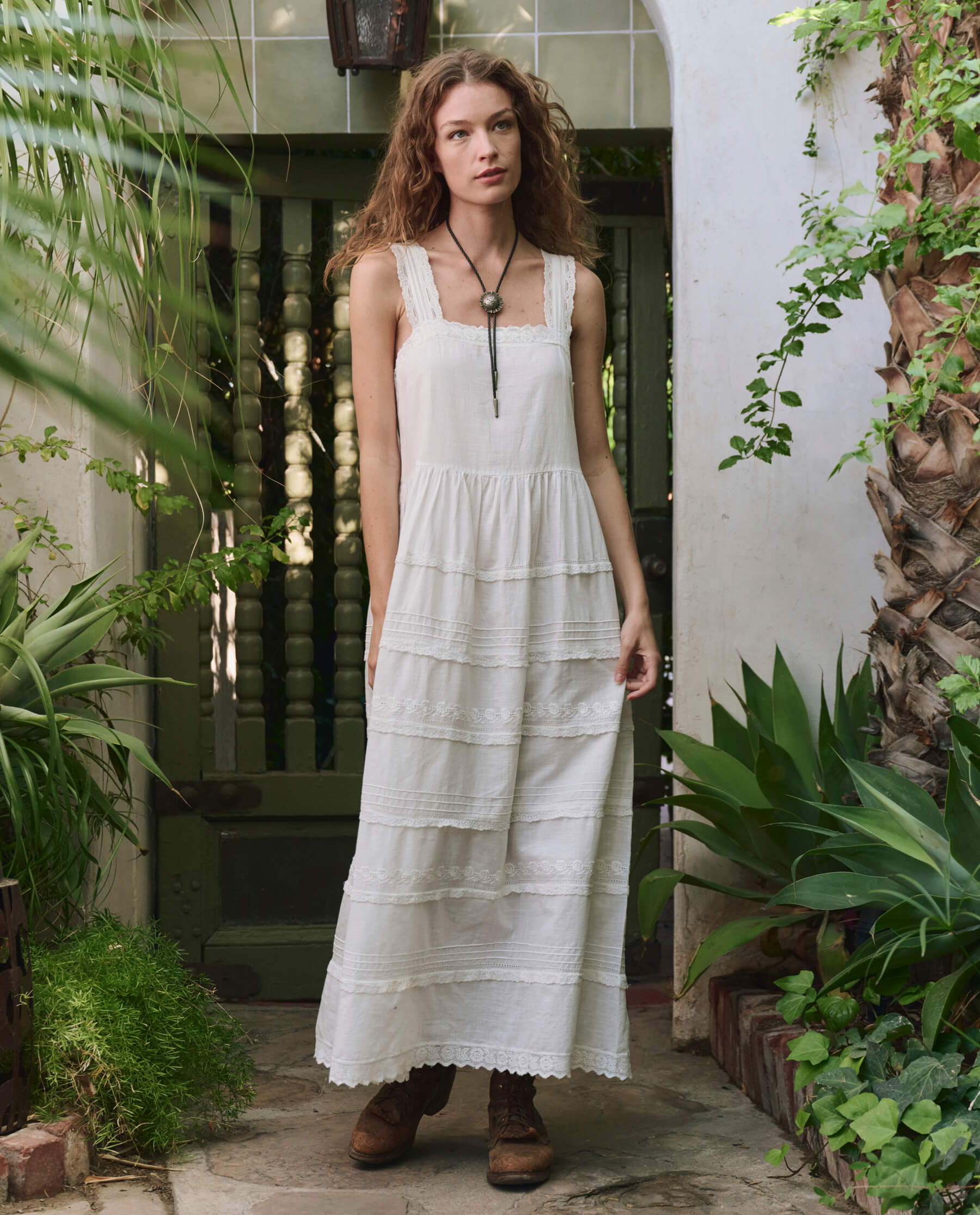 The Reverie Dress. -- White