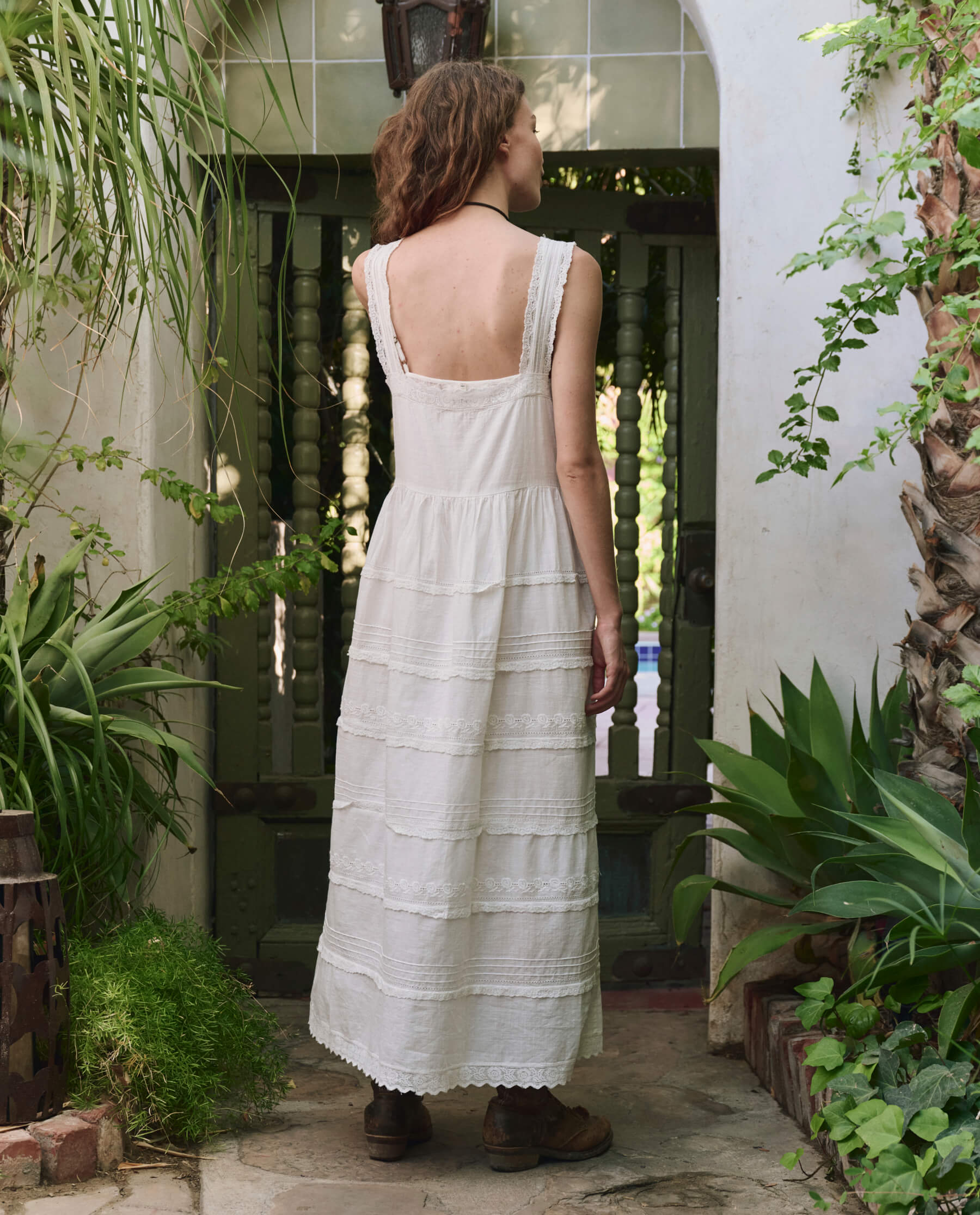 The Reverie Dress. -- White