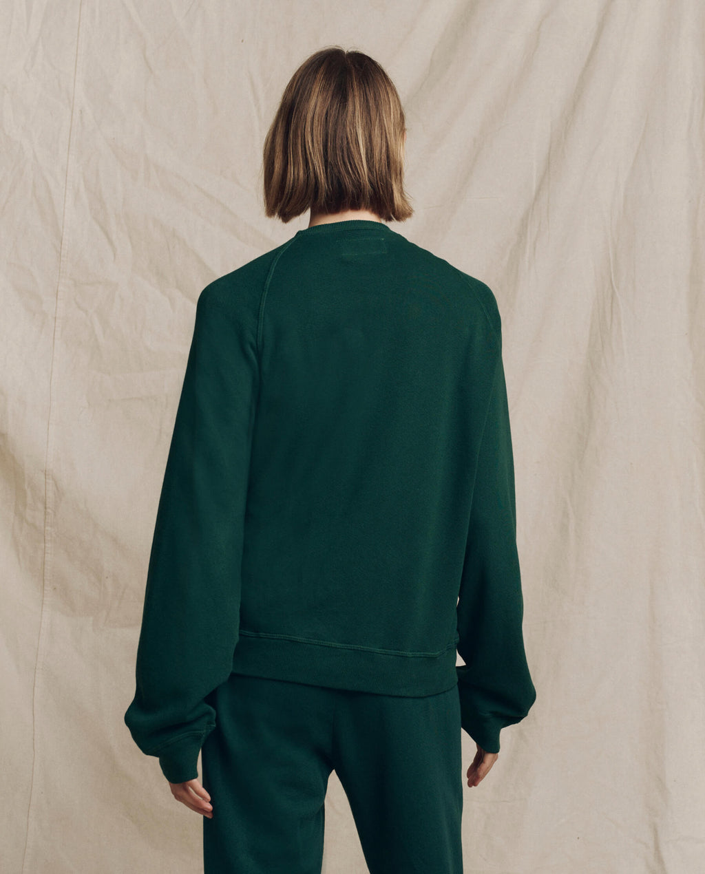 The Slouch Sweatshirt. Solid -- Pinyon