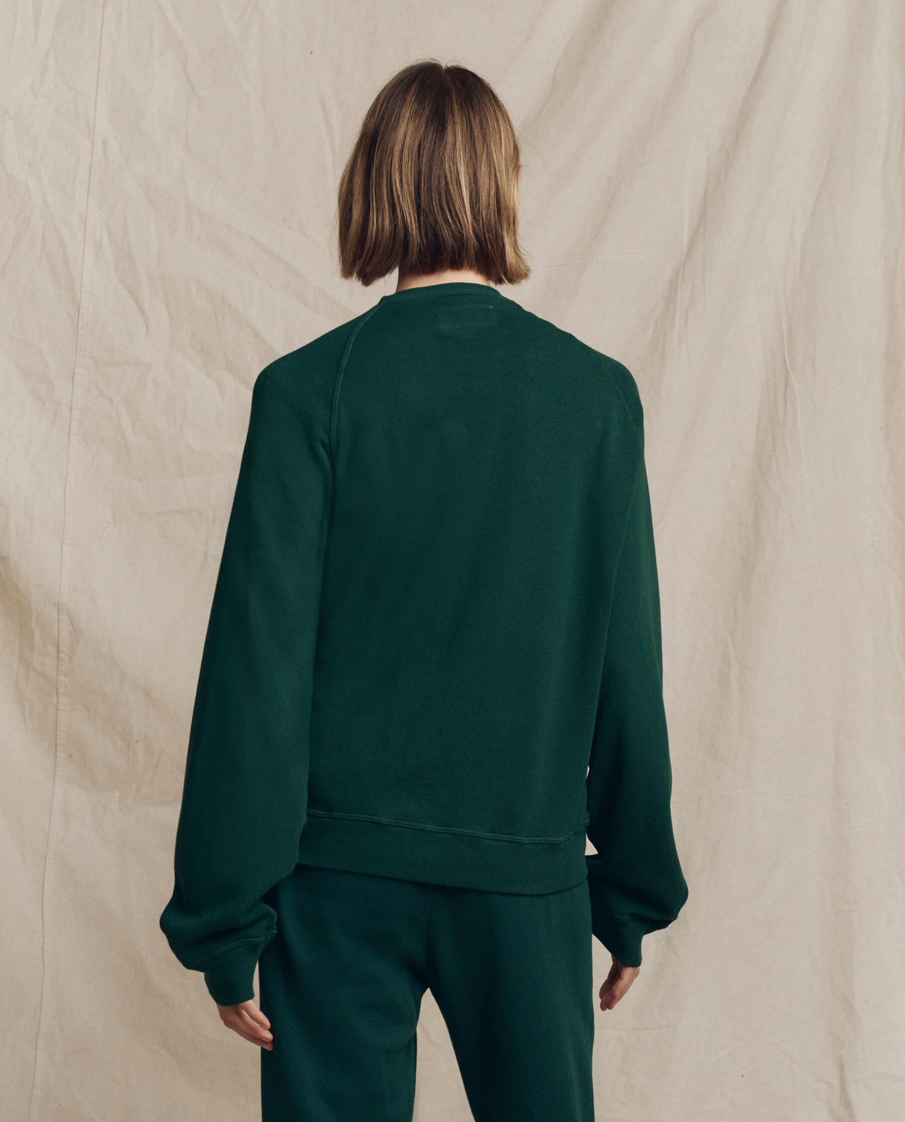 The Slouch Sweatshirt. Solid -- Pinyon