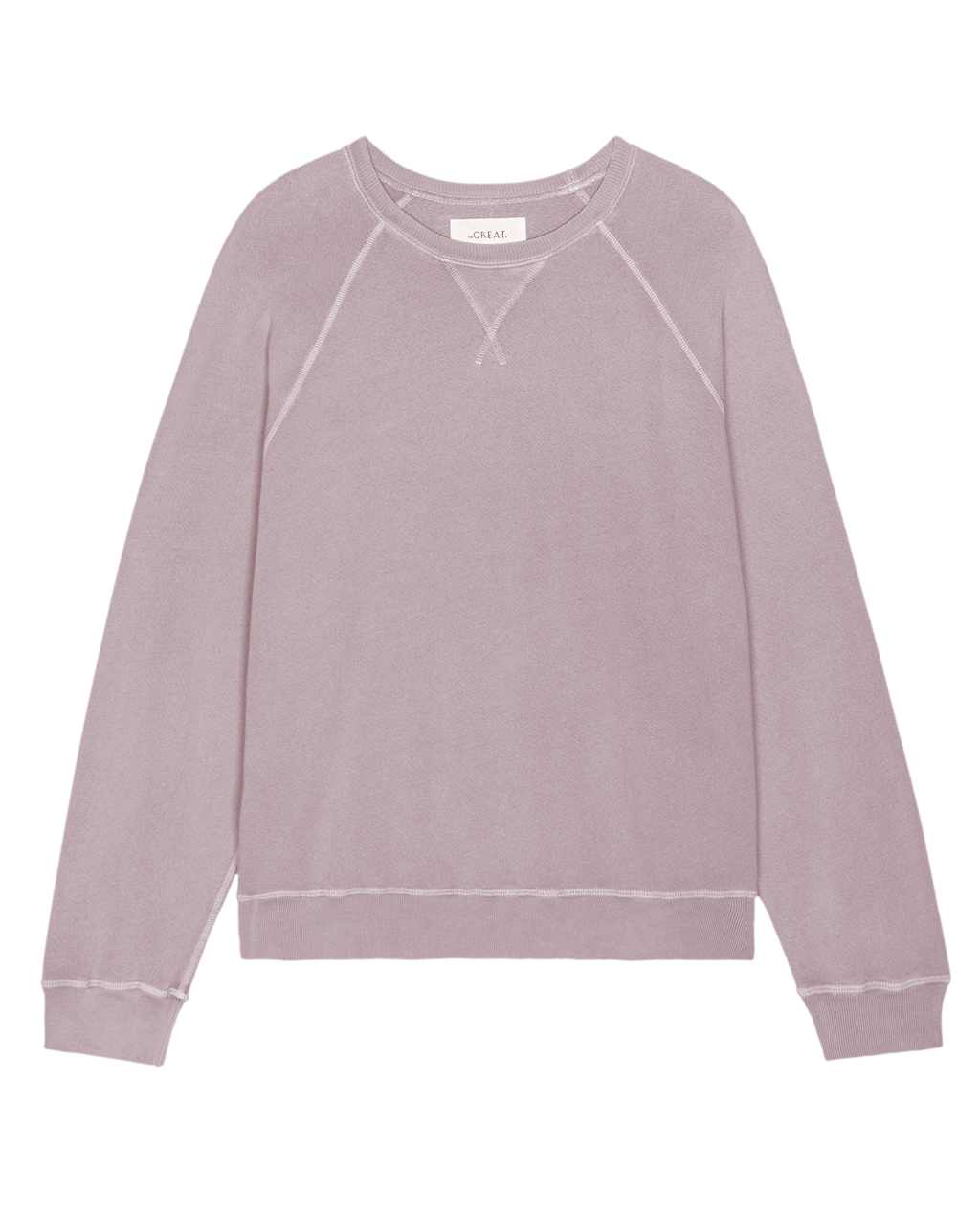 The Slouch Sweatshirt. Solid -- Quartz