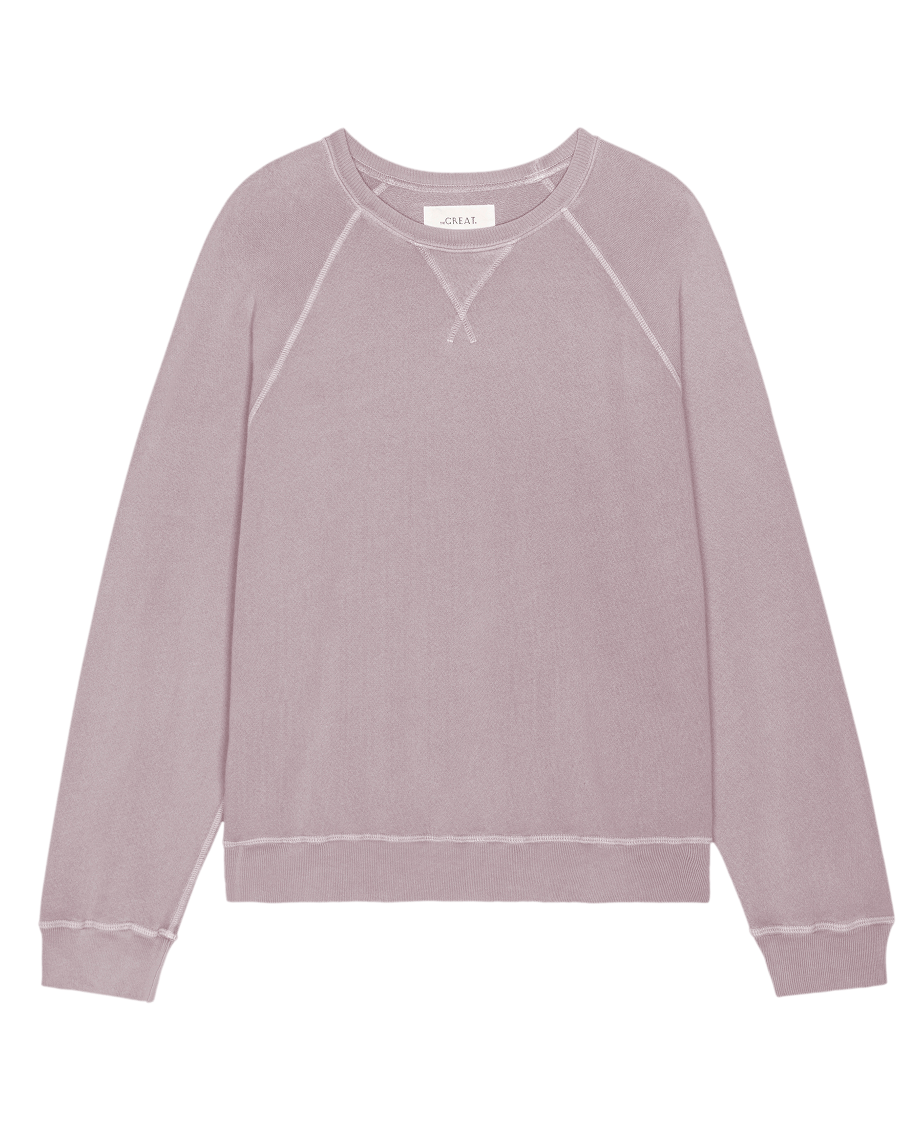 The Slouch Sweatshirt. Solid -- Quartz
