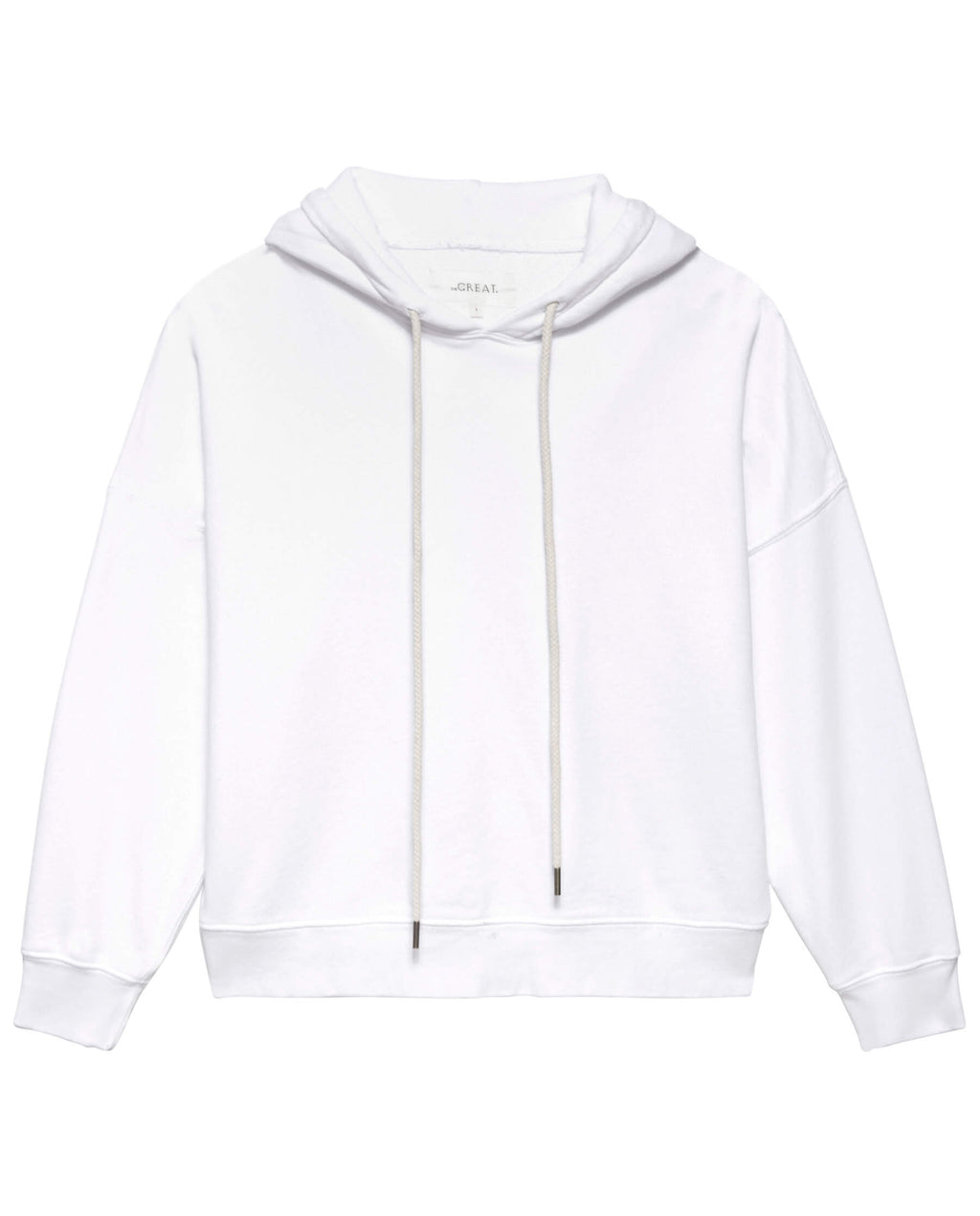 The Teammate Hoodie. Solid -- True White