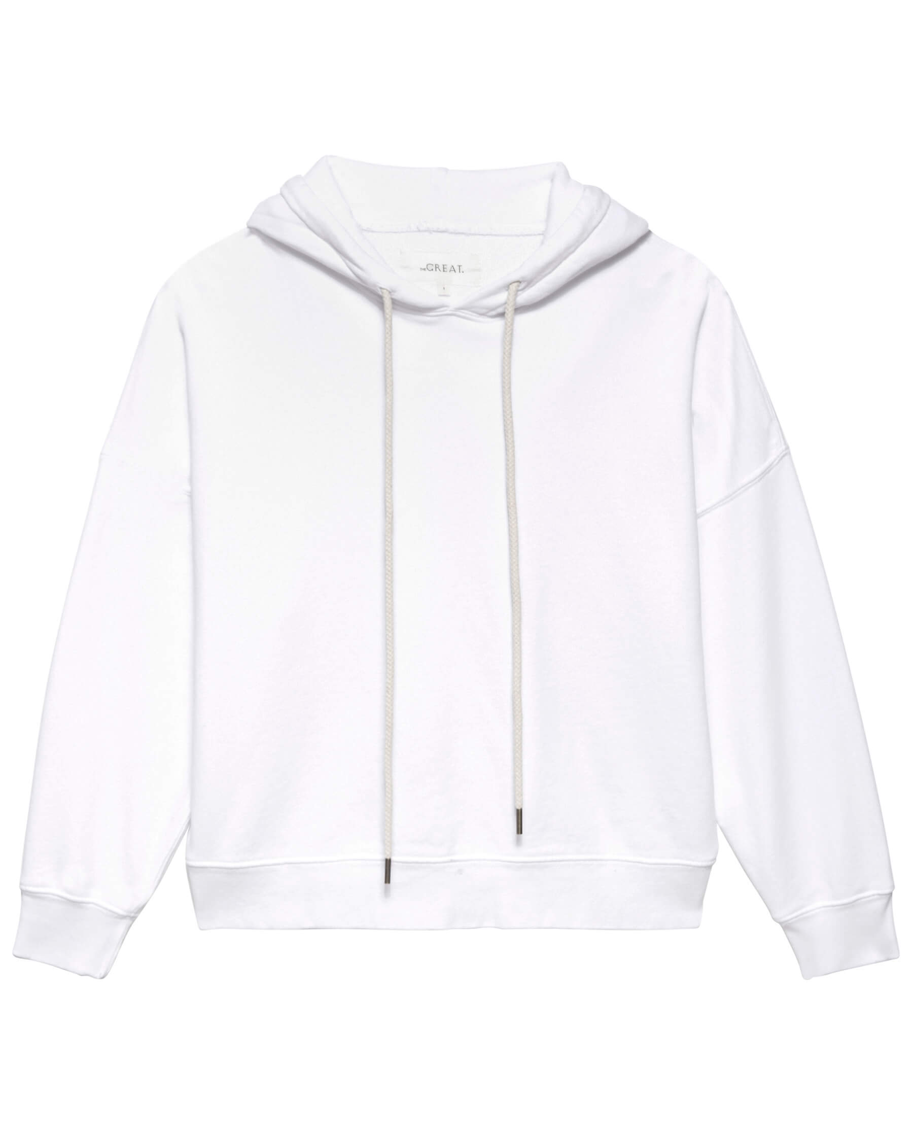 The Teammate Hoodie. Solid -- True White