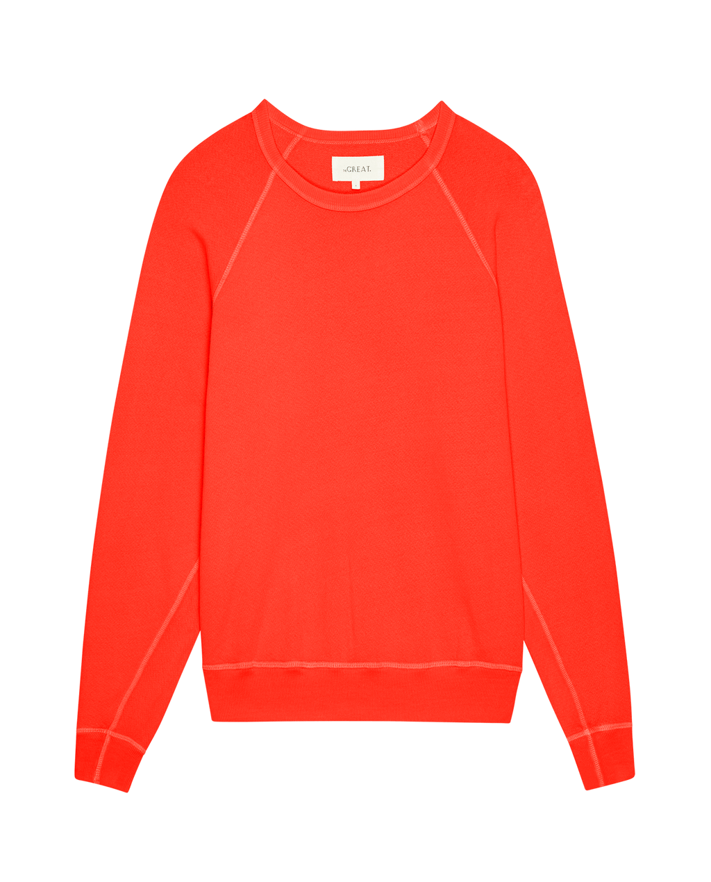 The College Sweatshirt. Solid -- Tart