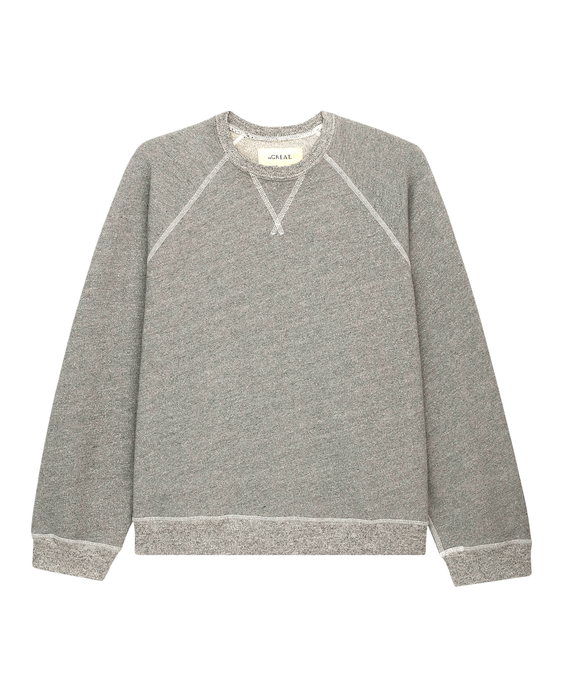 The Slouch Sweatshirt. Solid -- Varsity Grey