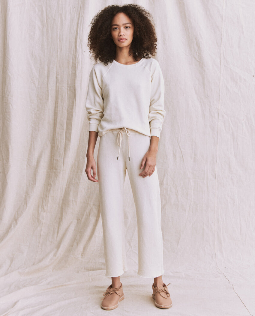 The Shrunken Sweatshirt. -- Washed White