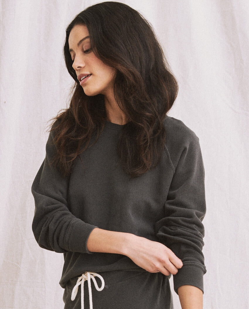 The Shrunken Sweatshirt. -- Washed Black
