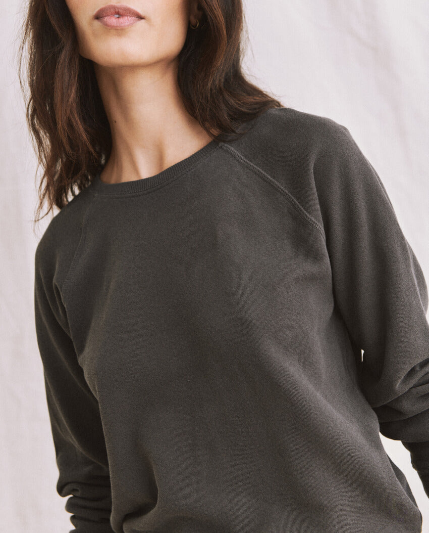 The Shrunken Sweatshirt. -- Washed Black